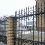 Кованый забор Владивосток
