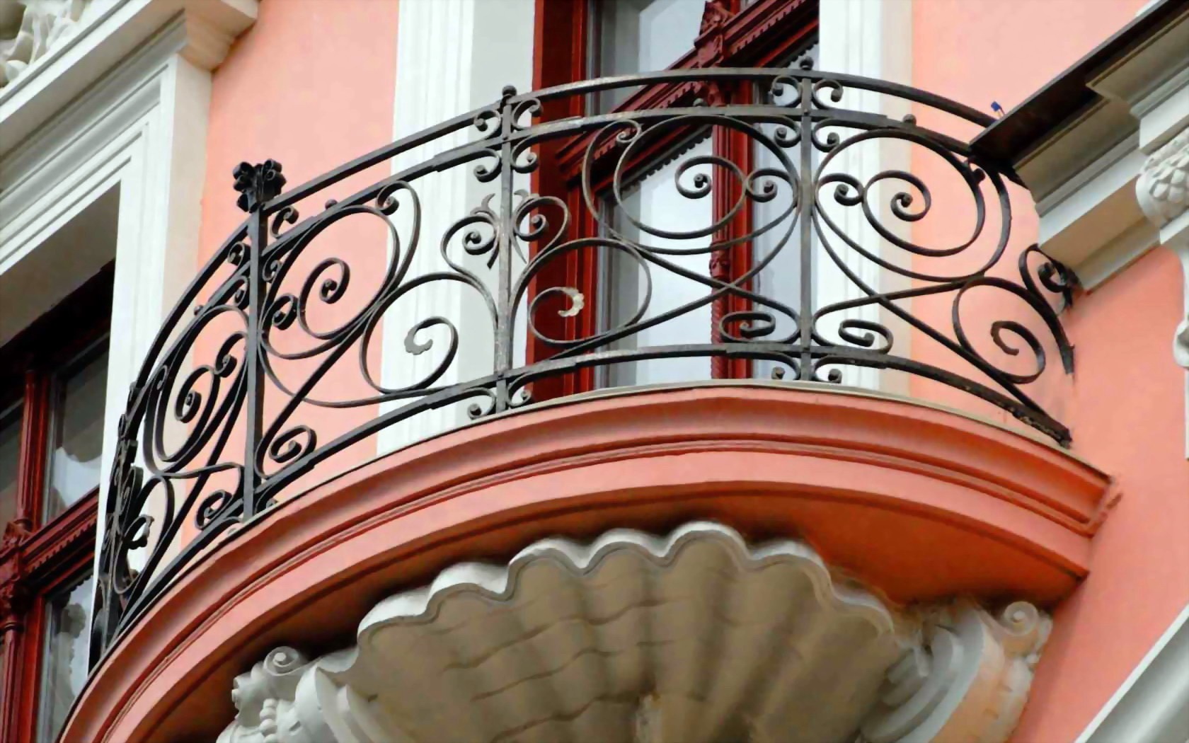 Кованные балконные ограждения владивосток ковка. художествен.