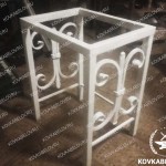 Белый кованый стул Владивосток