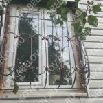 Кованые черные решетки на окна ул. Шевченко Владивосток